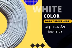 White Color Data Cables Wires By suryansh Industries