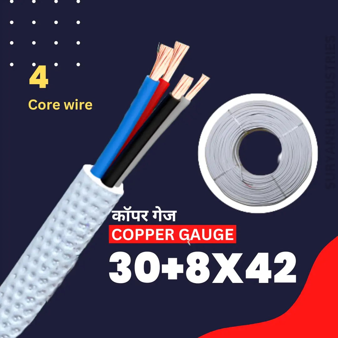 4-Core-White-Color-Data-Cable-Wire-_-Copper-Gauge-308X42-4-mm
